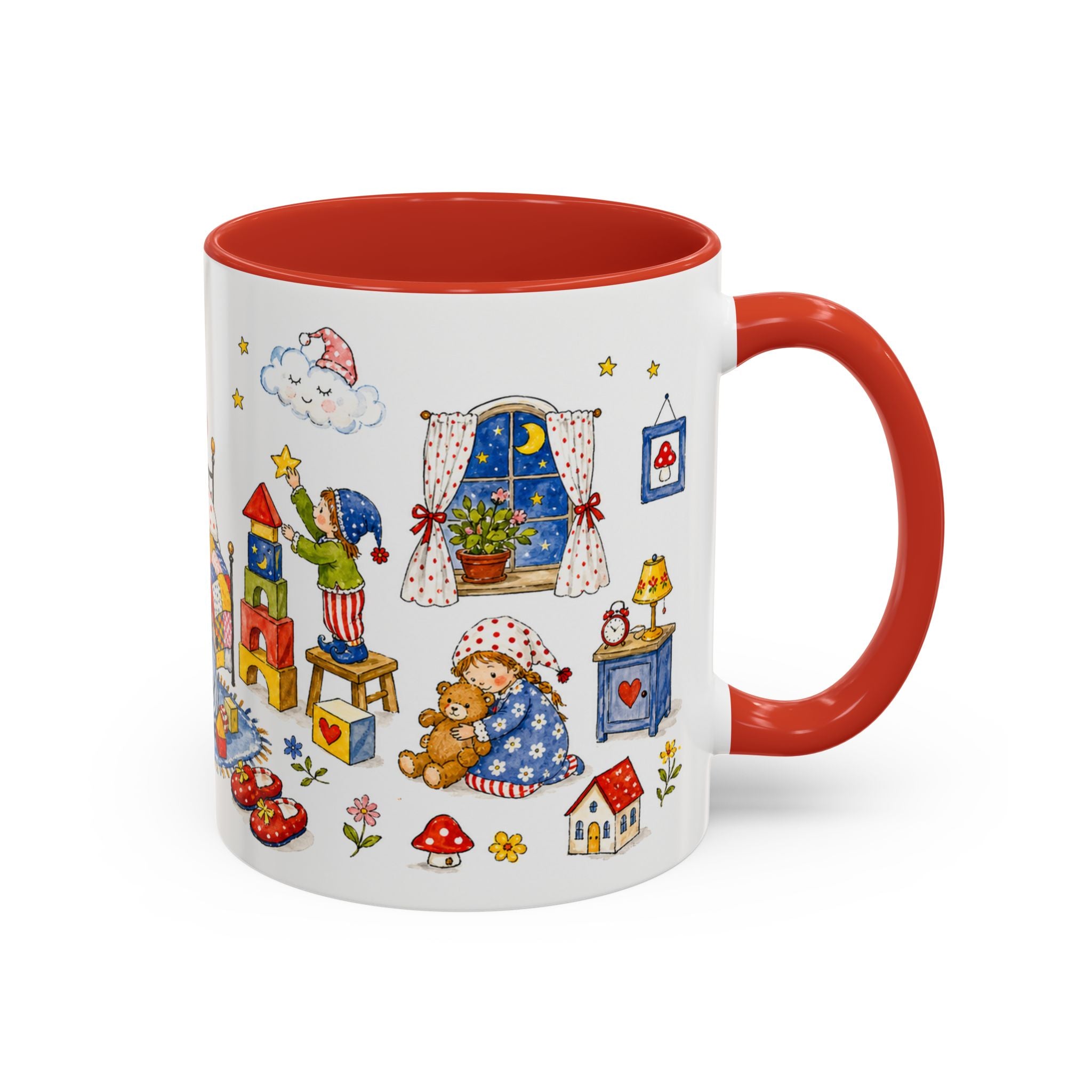 Bedtime Toy Room Fairytale Mug | Storybook Accent Coffee Mug | EveryLegend