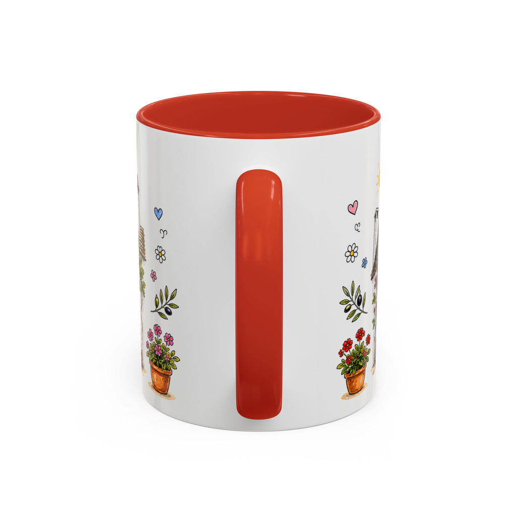 Alberobello Illustrated Travel Mug | Italy Souvenir Accent Coffee Mug | 11oz 15oz Ceramic Cup