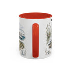 White Cliffs of Dover Mug, England Travel Souvenir, Bucket List Gift, Accent Ceramic Coffee Mug 11oz 15oz