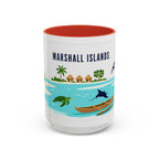 Marshall Islands Coffee Mug | Travel Souvenir Accent Mug | Country Gift Ceramic Cup 11oz 15oz