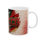 Morocco Soccer Spirit Coffee Mug | Soccer Fan Gift | Ceramic 11oz 15oz Match Day Cup