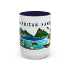 American Samoa Coffee Mug | Travel Souvenir Accent Mug | Country Gift Ceramic Cup 11oz 15oz