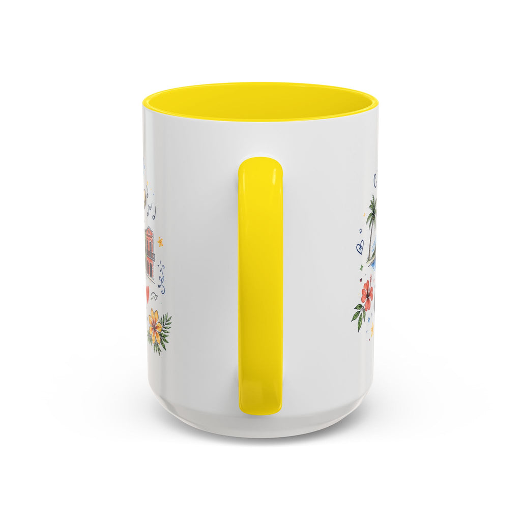 Rio de Janeiro Coffee Mug | Brazil Souvenir Travel Gift | Accent Color Ceramic 11oz 15oz