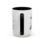 Haleakala National Park Coffee Mug | Hawaii Maui Sunrise Crater Gift | Accent Color Ceramic 11oz 15oz