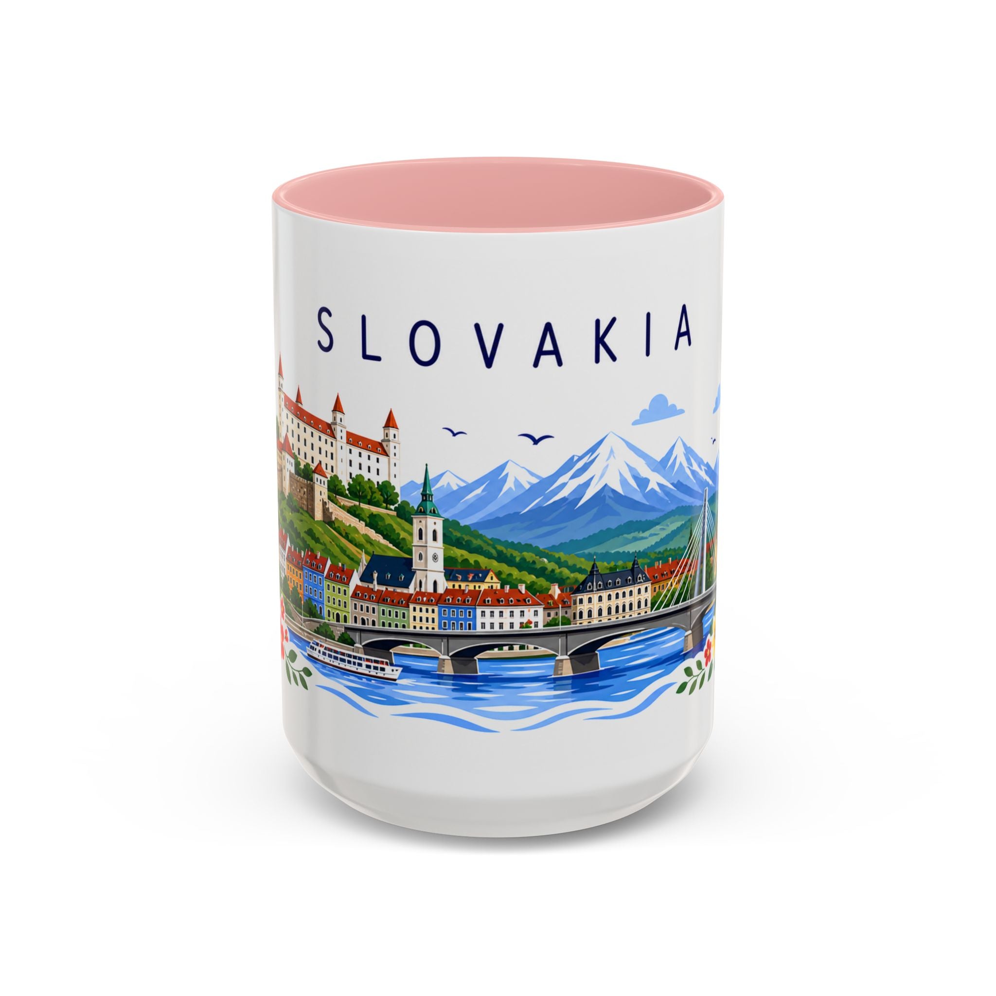 Slovakia Coffee Mug | Travel Souvenir Accent Mug | Place Gift Ceramic Cup 11oz 15oz