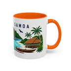 American Samoa Coffee Mug | Travel Souvenir Accent Mug | Country Gift Ceramic Cup 11oz 15oz
