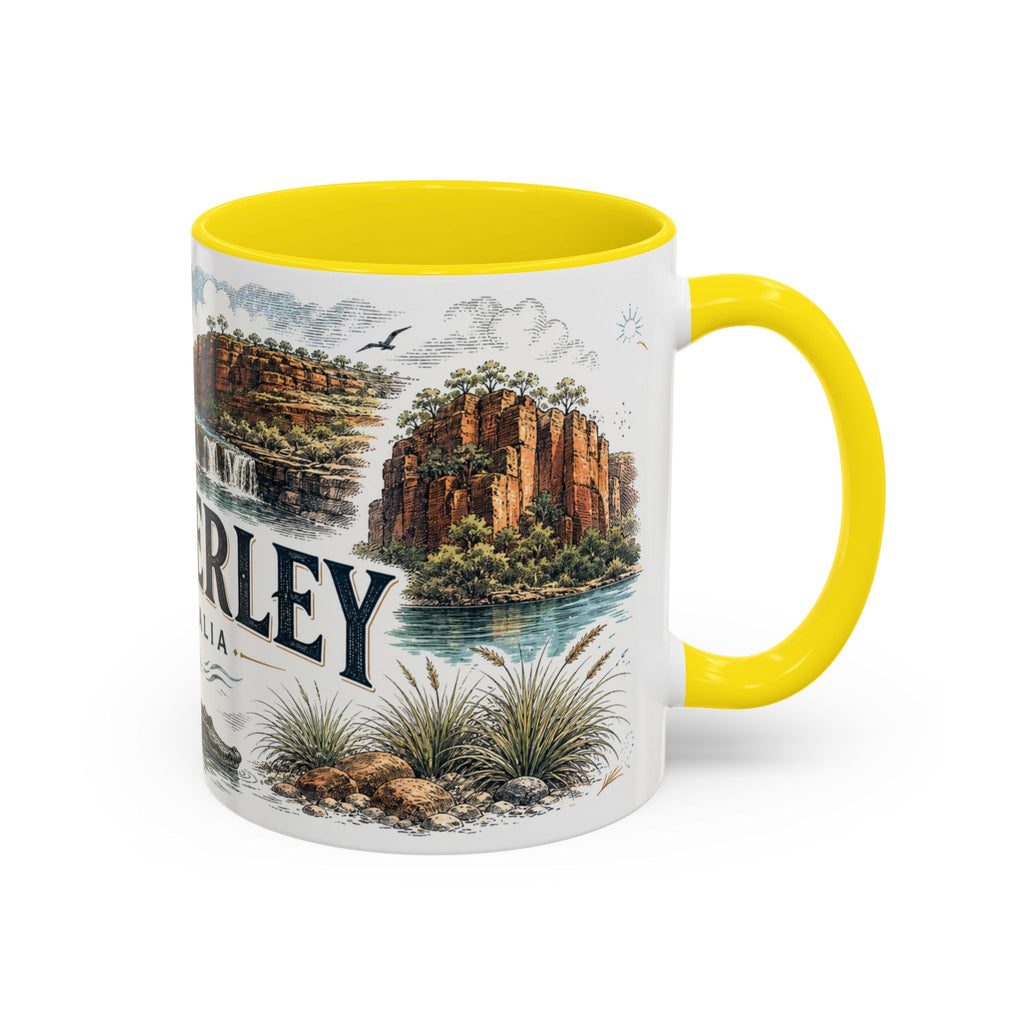 Kimberley Mug, Australia Travel Souvenir, Bucket List Gift, Accent Ceramic Coffee Mug 11oz 15oz