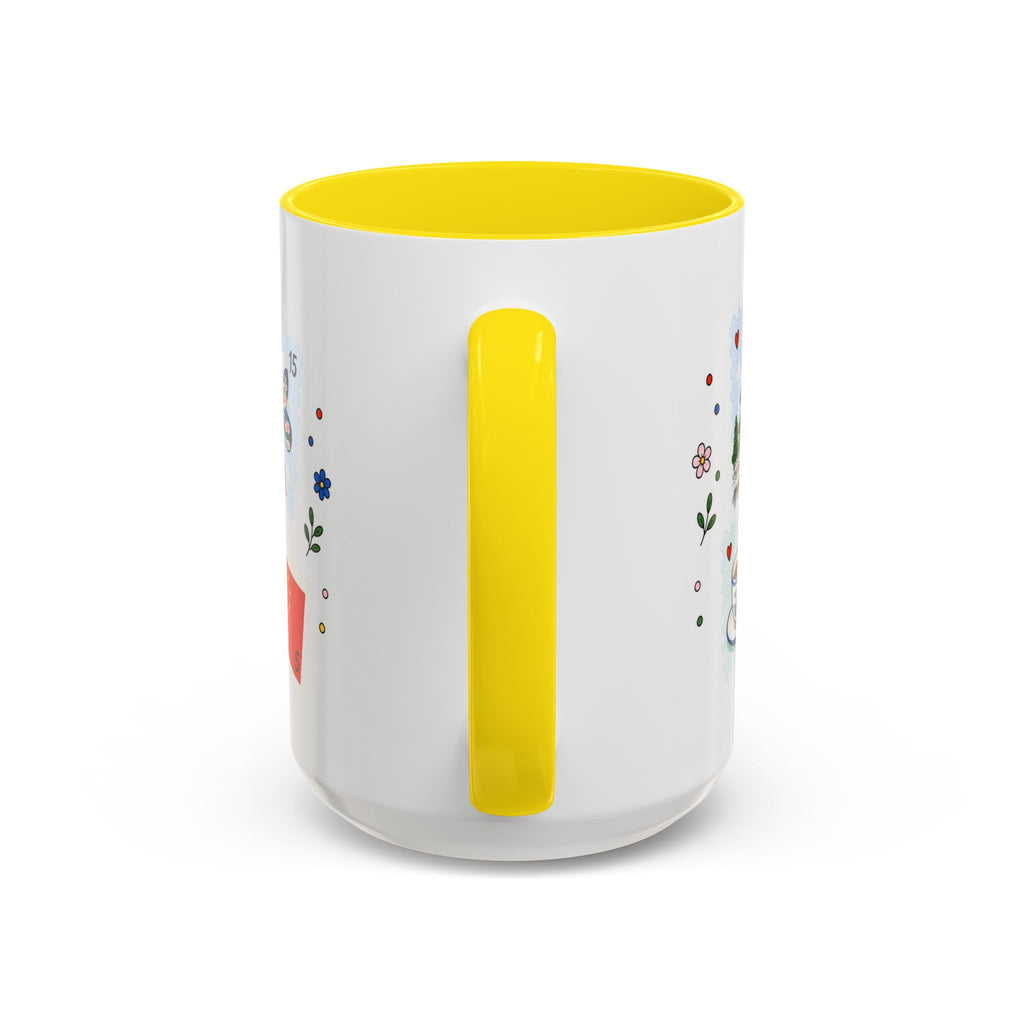 Beijing Coffee Mug | Postage Stamp Collage Mug | Travel Souvenir Accent Cup 11oz 15oz