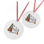 Make Room for Music Teacher Round Metal Ornament | Teacher Gift