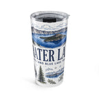 Crater Lake National Park 20oz Tumbler | Oregon Volcano Blue Lake Hiking Gift | Insulated Stainless Steel Travel Cup