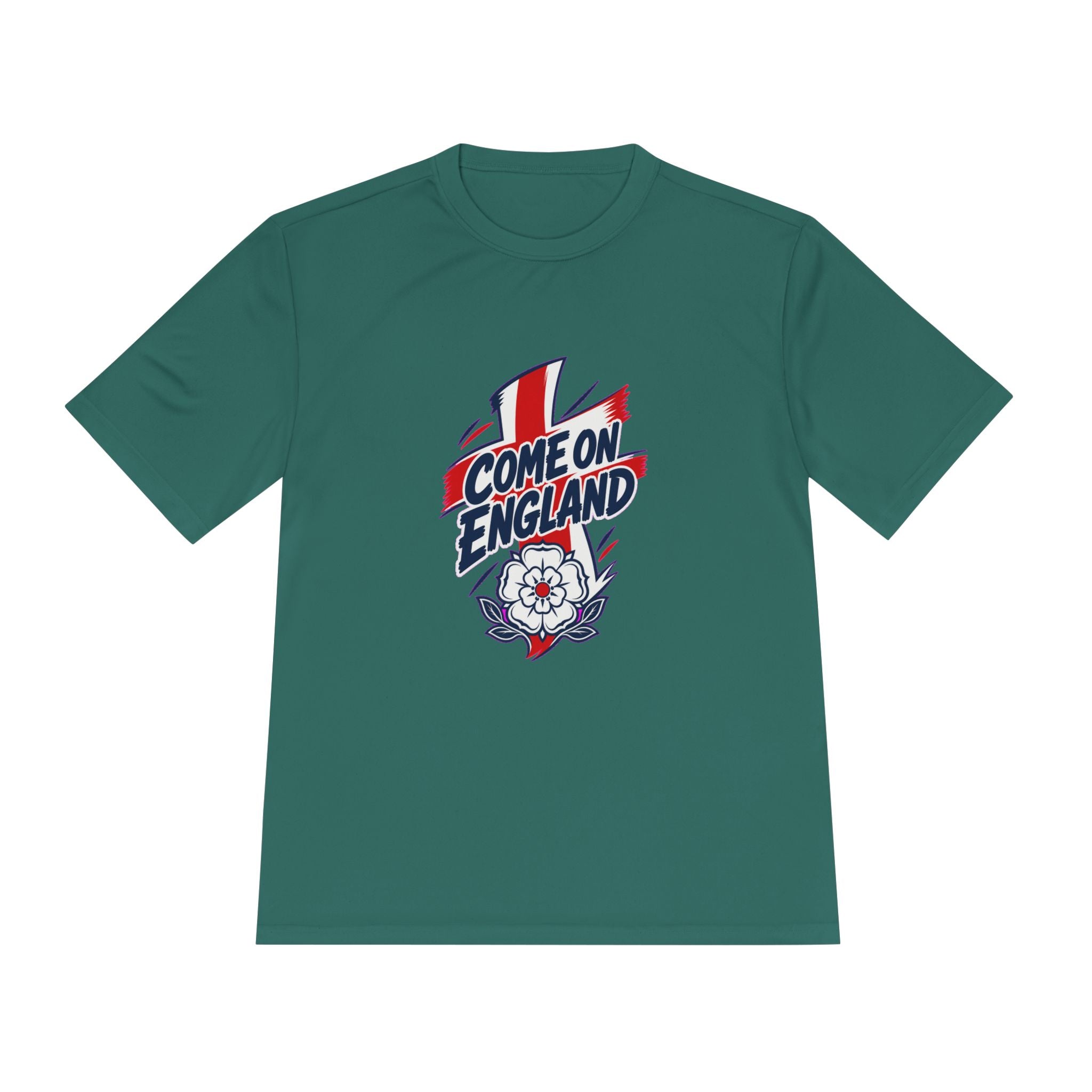 England Soccer Fan Tee, Come On England Sport Shirt