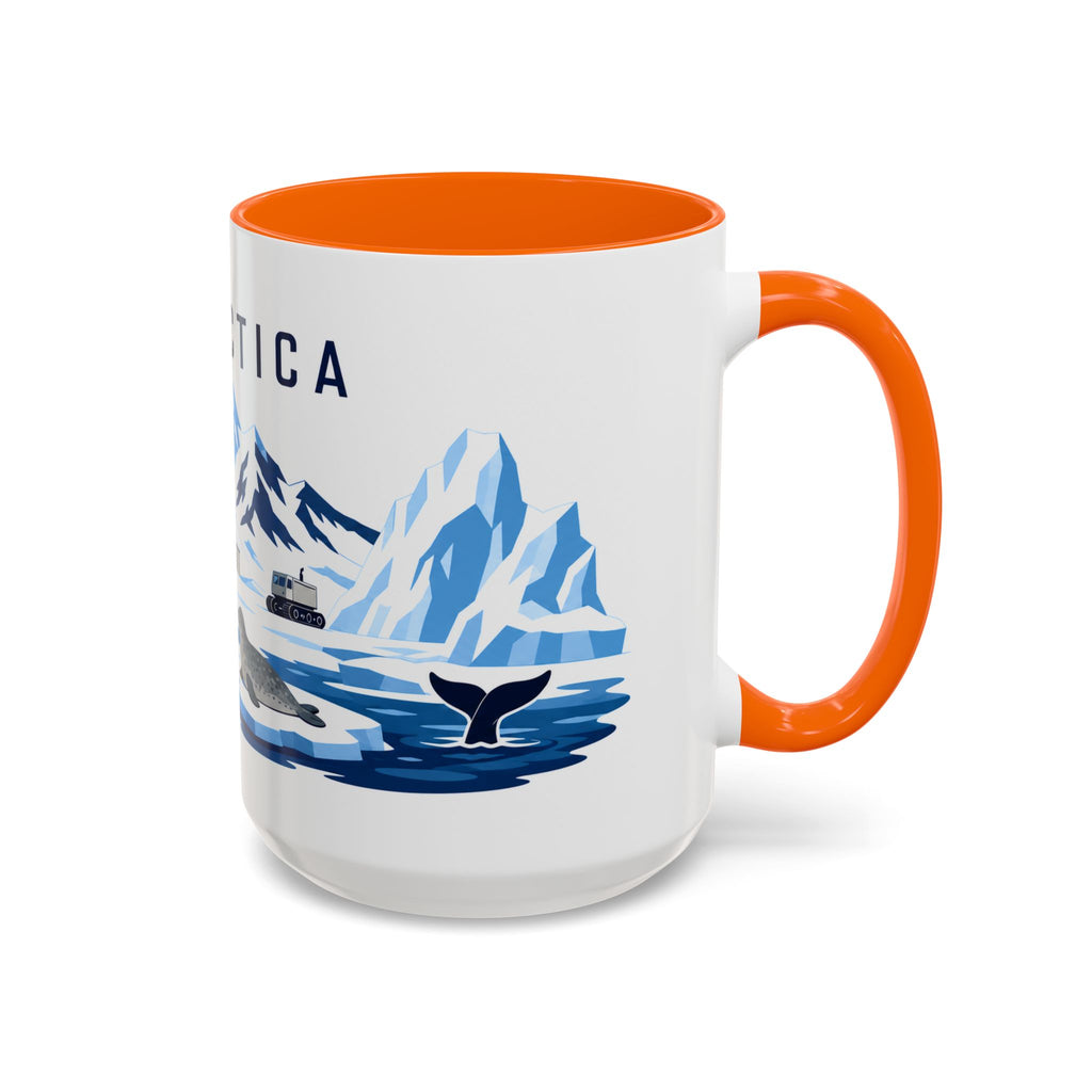 Antarctica Coffee Mug | Travel Souvenir Accent Mug | Country Gift Ceramic Cup 11oz 15oz