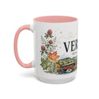 Vermont Home State Mug | Moving Away Gift | Long Distance Friendship Coffee Cup | 11oz 15oz Accent Mug