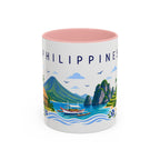 Philippines Coffee Mug | Travel Souvenir Accent Mug | Place Gift Ceramic Cup 11oz 15oz