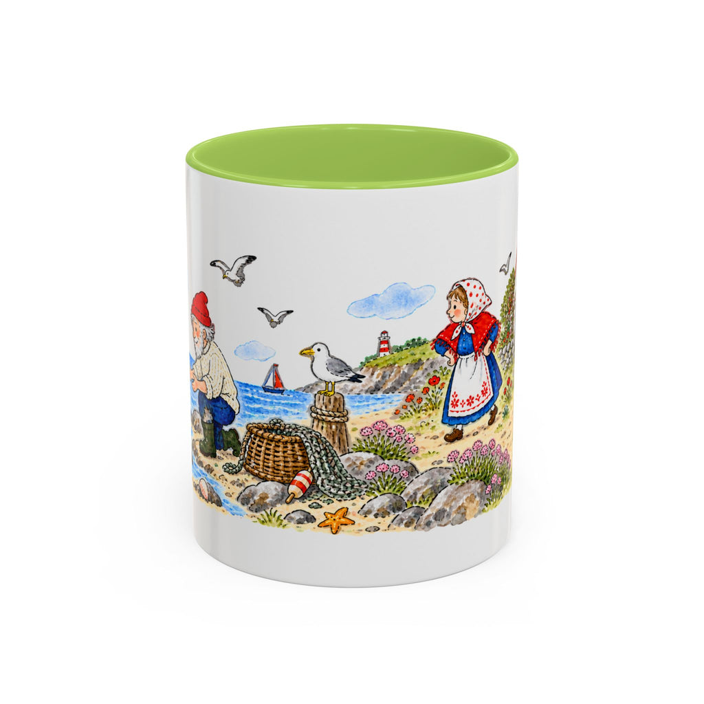The Fisherman and His Wife Mug | Storybook Fairy Tale Accent Coffee Mug | EveryLegend