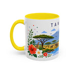 Tanzania Coffee Mug | Travel Souvenir Accent Mug | Place Gift Ceramic Cup 11oz 15oz
