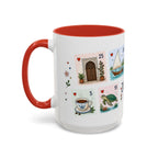 Zanzibar City Coffee Mug | Postage Stamp Collage Mug | Travel Souvenir Accent Cup 11oz 15oz
