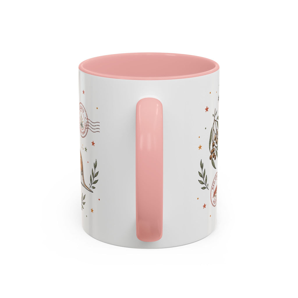 Uluru Coffee Mug | Travel Destination Souvenir Gift | Accent Color Ceramic 11oz 15oz