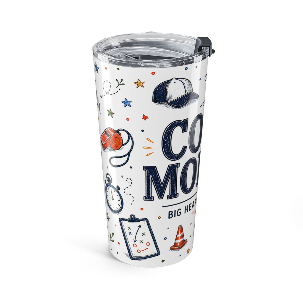 Coach Mode On 20oz Tumbler | Coach Appreciation Gift | Insulated Stainless Steel Travel Cup