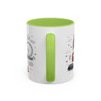 London Coffee Mug | England Souvenir Travel Gift | Accent Color Ceramic 11oz 15oz