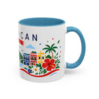 Dominican Republic Coffee Mug | Travel Souvenir Accent Mug | Country Gift Ceramic Cup 11oz 15oz