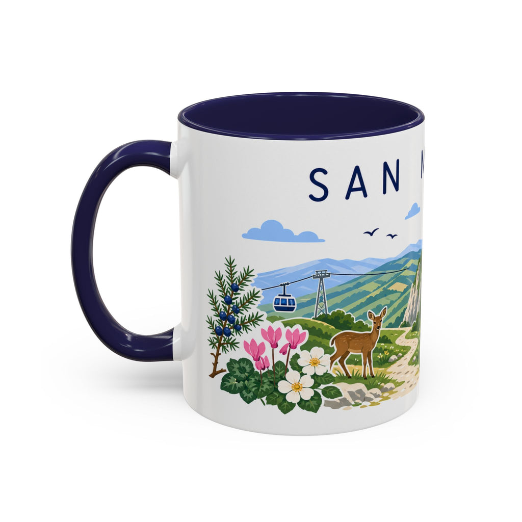 San Marino Coffee Mug | Travel Souvenir Accent Mug | Country Gift Ceramic Cup 11oz 15oz