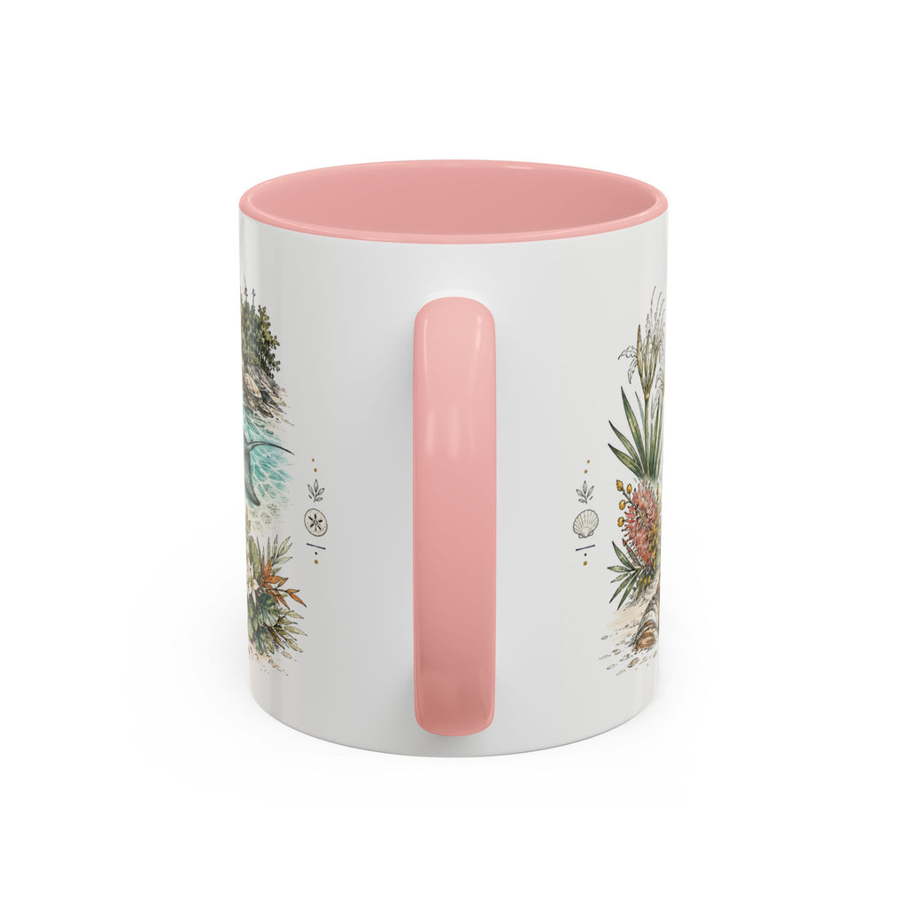 Whitehaven Beach Mug, Australia Travel Souvenir, Bucket List Gift, Accent Ceramic Coffee Mug 11oz 15oz