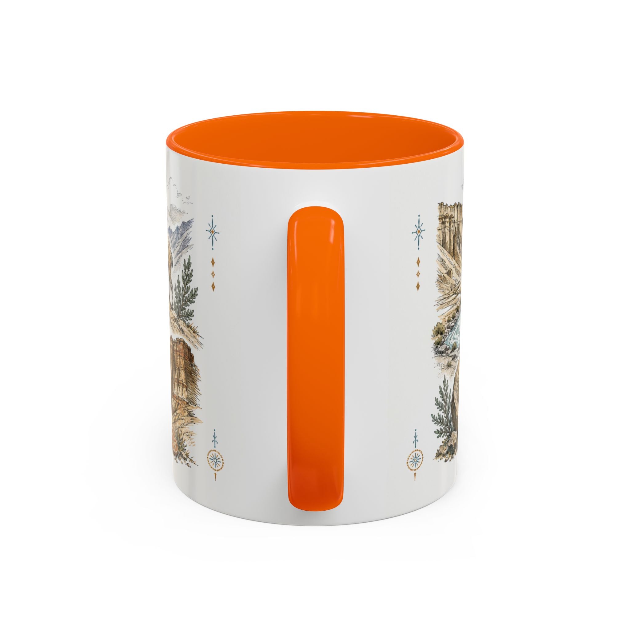 Spiti Valley Mug, India Travel Souvenir, Bucket List Gift, Accent Ceramic Coffee Mug 11oz 15oz
