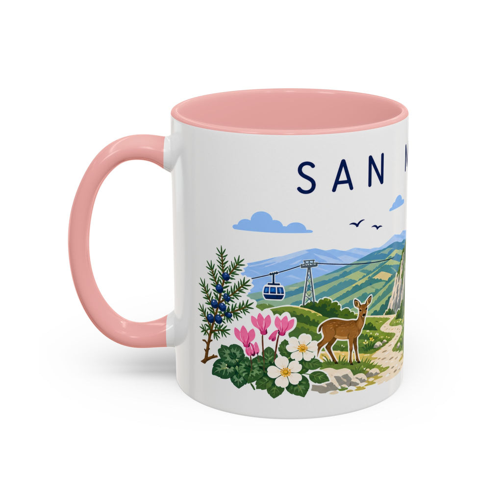 San Marino Coffee Mug | Travel Souvenir Accent Mug | Country Gift Ceramic Cup 11oz 15oz