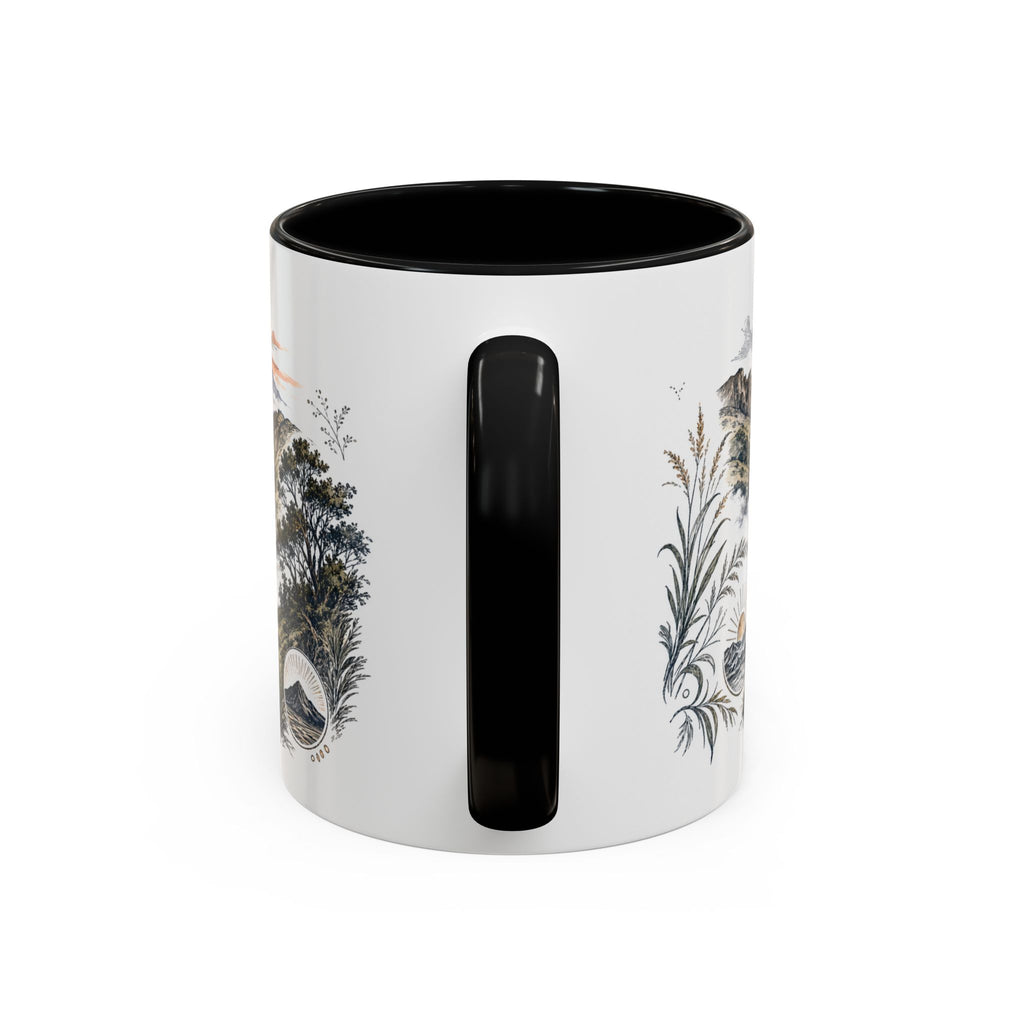 Mount Bromo Mug, Indonesia Travel Souvenir, Bucket List Gift, Accent Ceramic Coffee Mug 11oz 15oz