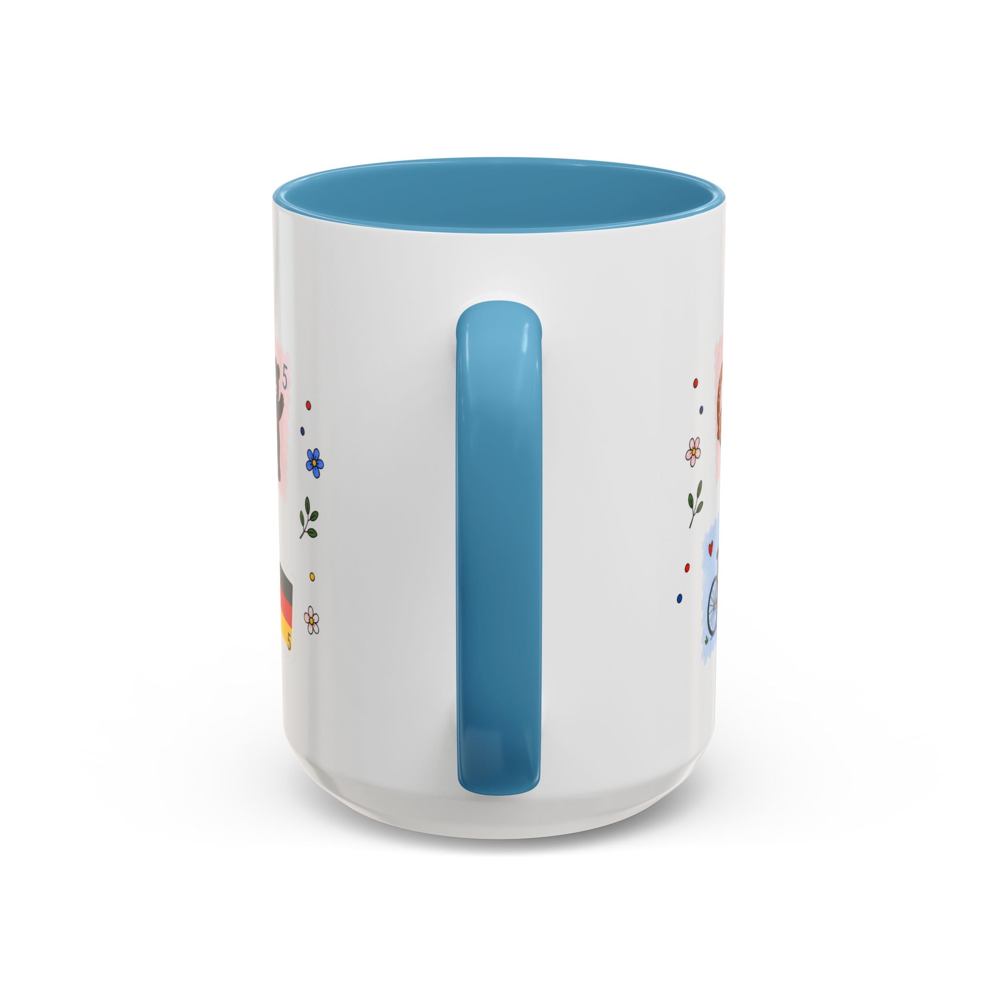 Berlin Coffee Mug | Postage Stamp Collage Mug | Travel Souvenir Accent Cup 11oz 15oz
