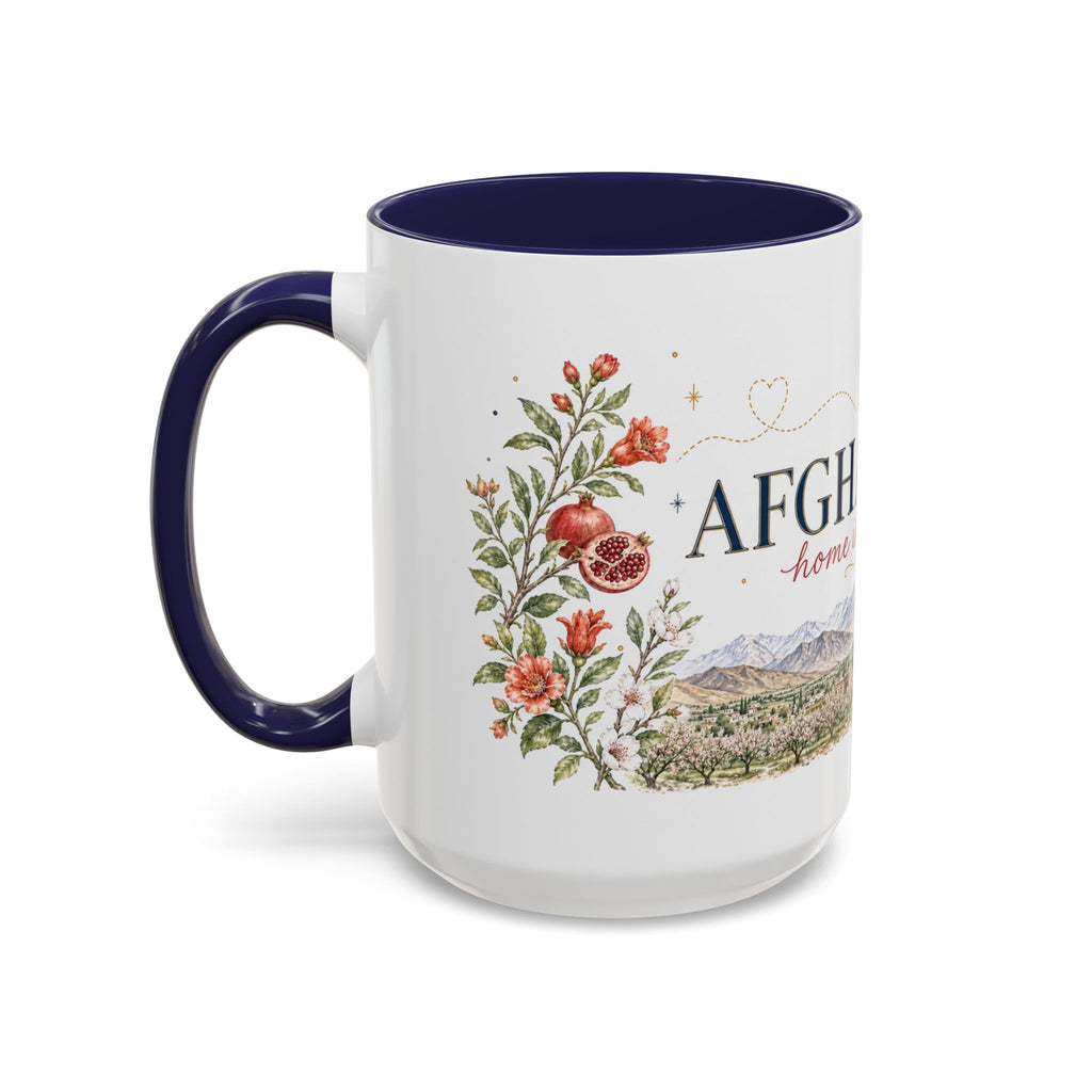 Afghanistan Home Country Mug | Moving Away Gift | Long Distance Friendship | 11 oz 15 oz Accent Mug