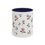 Vermont Red Clover Mug, State Flower Floral Coffee Cup, 11oz Botanical Gift