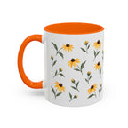 Maryland Black-eyed Susan Mug, State Flower Floral Coffee Cup, 11oz Botanical Gift