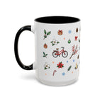 Washington DC Christmas Mug | Watercolor City Souvenir | Ceramic Coffee Cup 11oz 15oz