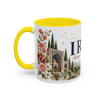 Iran Home Country Mug | Moving Away Gift | Long Distance Friendship | 11 oz 15 oz Accent Mug