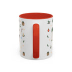 Los Angeles Christmas Mug | Watercolor City Souvenir | Ceramic Coffee Cup (11oz or 15oz)