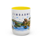 Zimbabwe Coffee Mug | Travel Souvenir Accent Mug | Place Gift Ceramic Cup 11oz 15oz