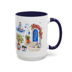 Athens Travel Mug | European City Souvenir Accent Coffee Mug | 11oz 15oz Ceramic Cup