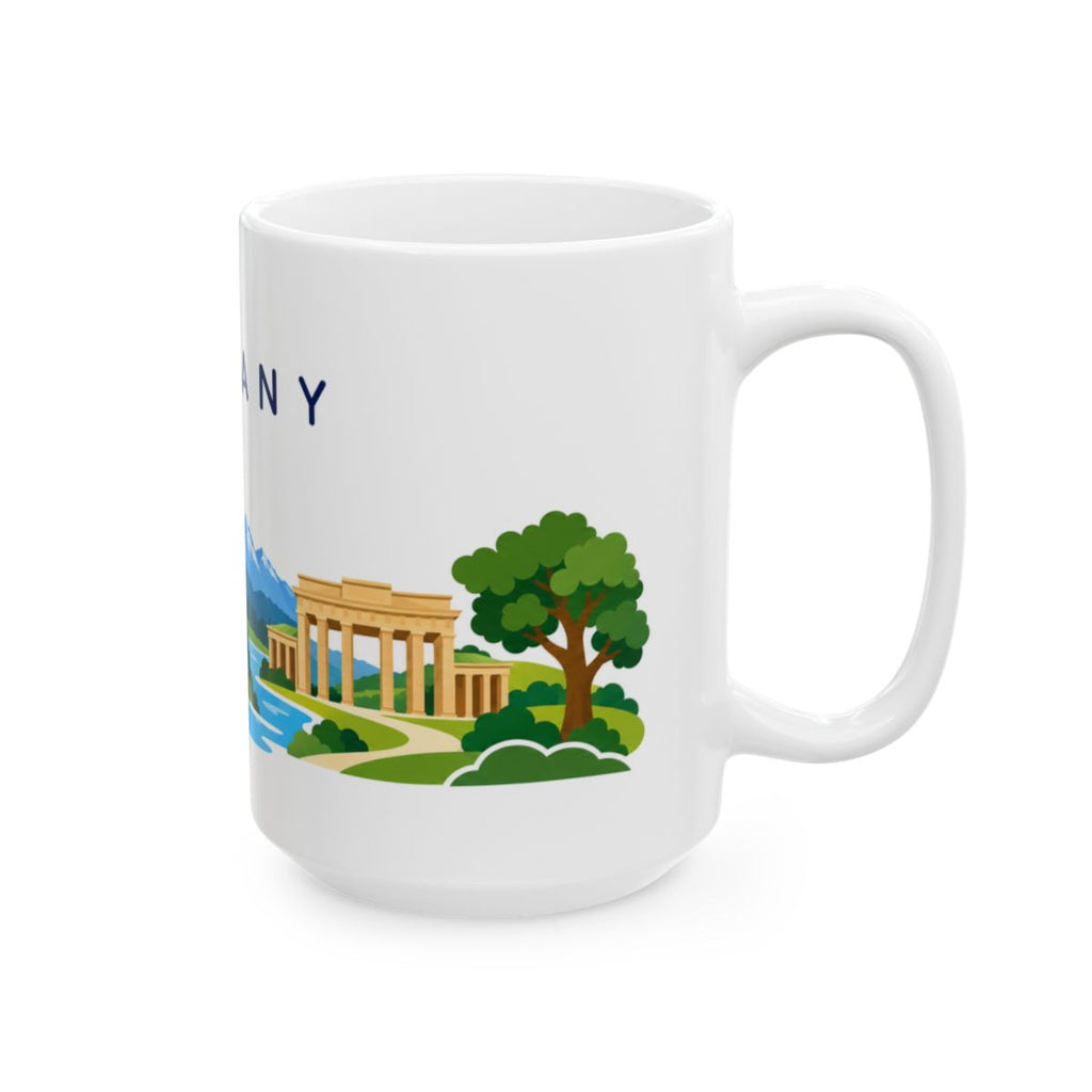 Germany travel and soccer mug 15 oz right