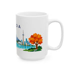 Canada travel and soccer mug 15 oz right