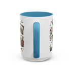 Best Grandparents Ever Coffee Mug | Gift From Grandkids | Accent Color Ceramic 11oz 15oz