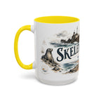 Skeleton Coast Mug, Namibia Travel Souvenir, Bucket List Gift, Accent Ceramic Coffee Mug 11oz 15oz