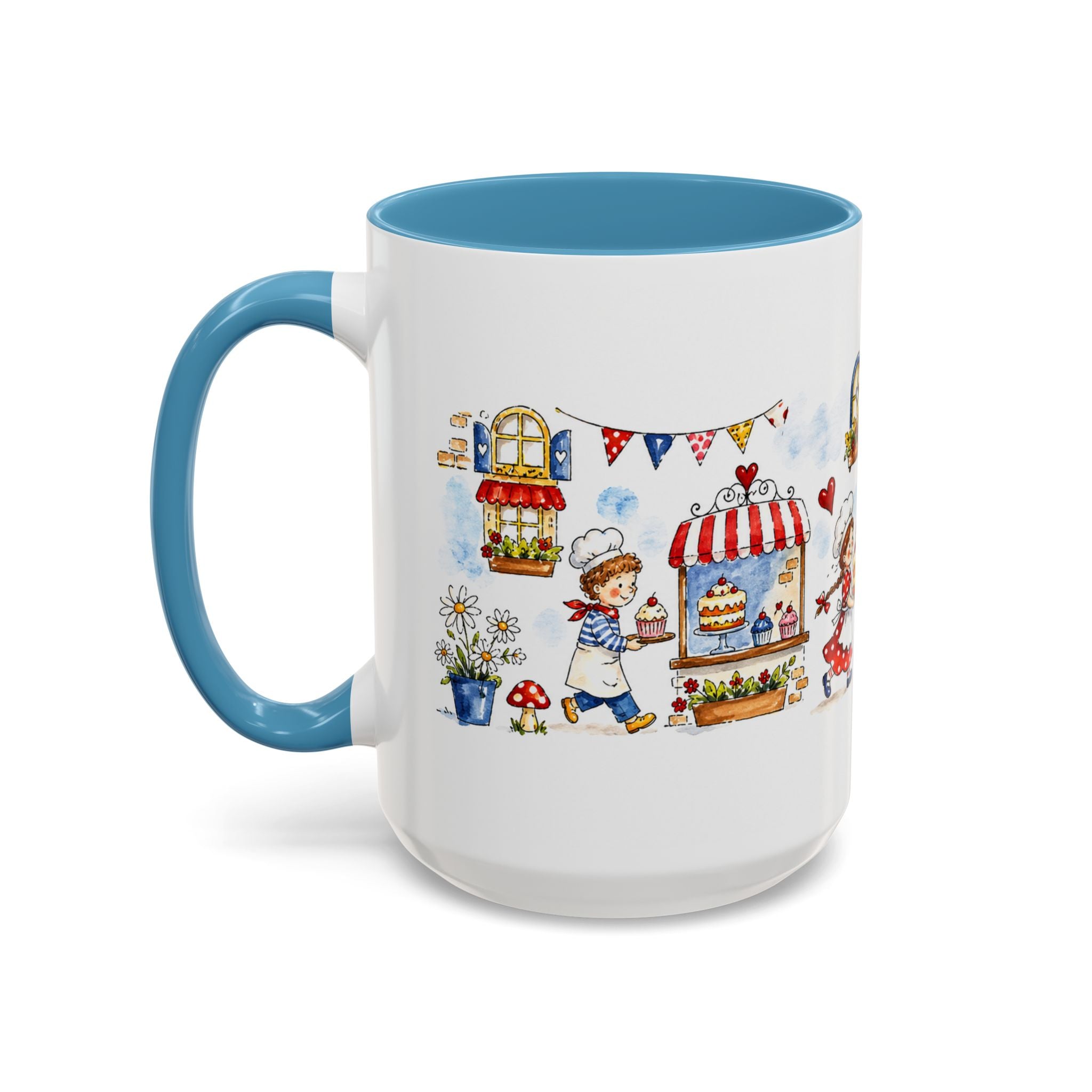 Cozy Bakery Village Mug | Storybook Pastry Accent Coffee Mug | EveryLegend