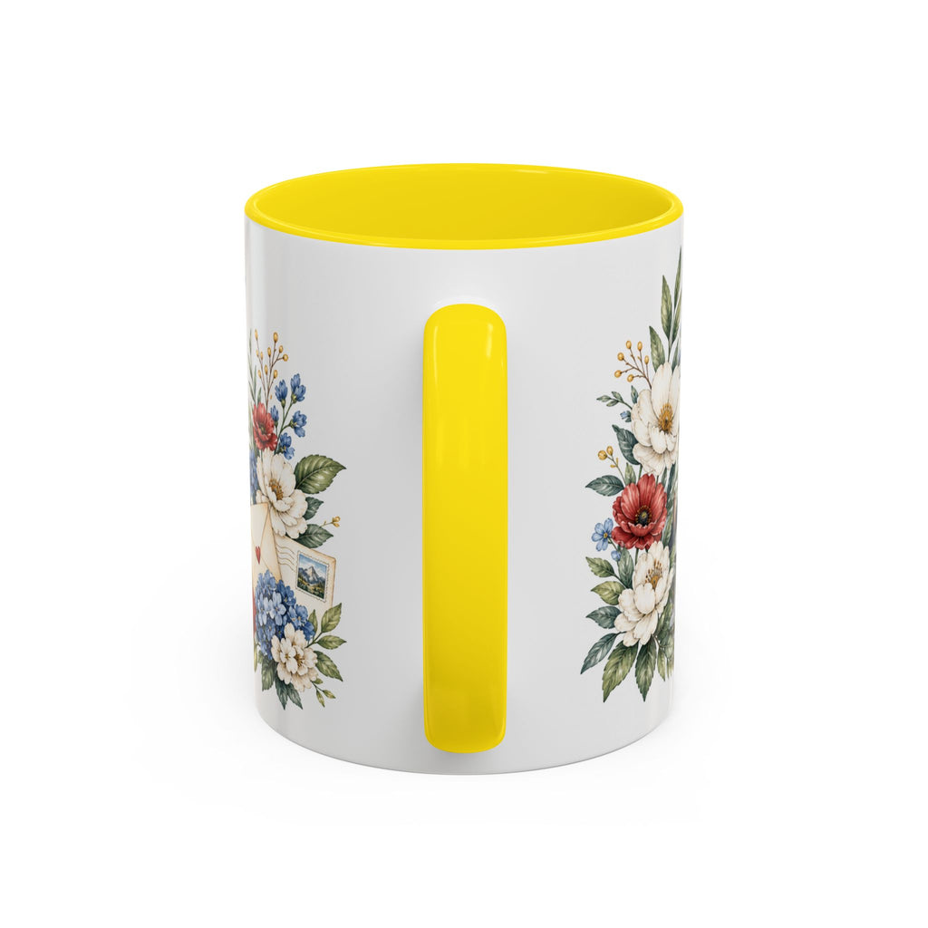 USA Home Country Mug | Moving Away Gift | Long Distance Friendship | 11 oz 15 oz Accent Mug