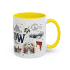 Moscow Coffee Mug | Russia Souvenir Travel Gift | Accent Color Ceramic 11oz 15oz