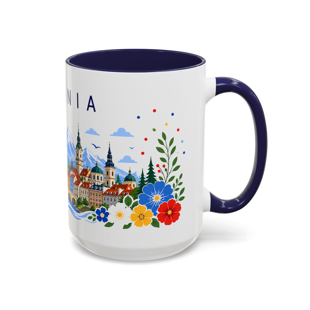 Romania Coffee Mug | Travel Souvenir Accent Mug | Place Gift Ceramic Cup 11oz 15oz
