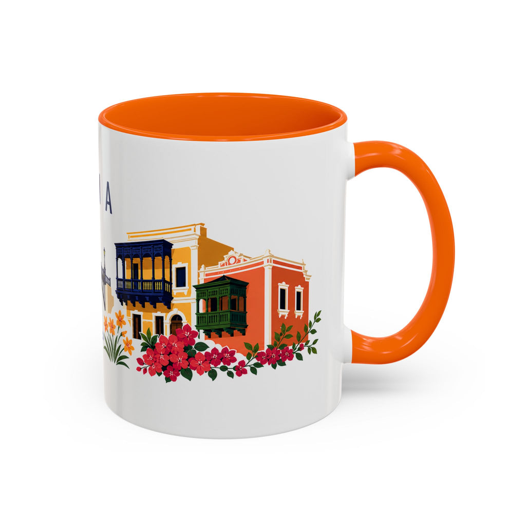 Lima Coffee Mug | Peru Travel Souvenir | Porcelain Decal City Gift | 11oz 15oz Accent Mug