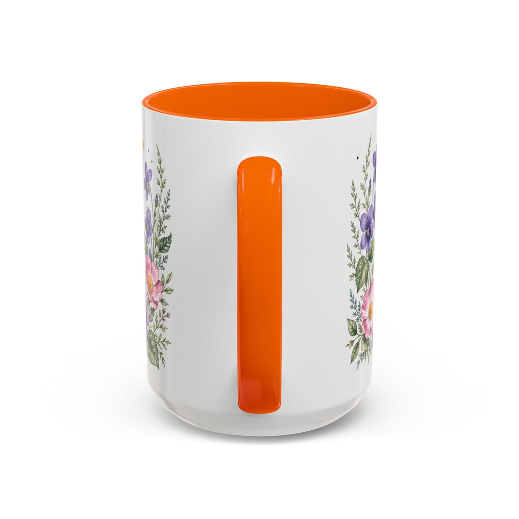 Rhode Island State Map Mug | Botanical Seaside Accent Cup (11oz or 15oz)