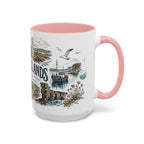 Orkney Islands Mug, Scotland Travel Souvenir, Bucket List Gift, Accent Ceramic Coffee Mug 11oz 15oz